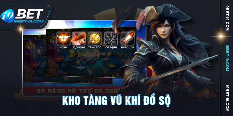 Kho tàng vũ khí đồ sộ